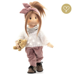 Lullu Dolls, Poupées à jouer en tissu de qualité supérieure, fabriquée à la main en Pologne