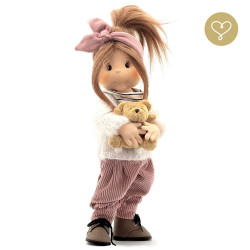 Lullu Dolls, Poupées à jouer en tissu de qualité supérieure, fabriquée à la main en Pologne