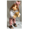 Lullu Dolls, Poupées à jouer en tissu de qualité supérieure, fabriquée à la main en Pologne
