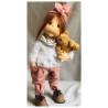 Lullu Dolls, Poupées à jouer en tissu de qualité supérieure, fabriquée à la main en Pologne