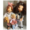 Lulludolls, Poupées à jouer en tissu de qualité supérieure, fabriquée à la main en Pologne.