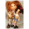 Lullu Dolls, Lullu Pocket Dolls, adorables poupées à jouer en tissu de qualité supérieure, fabriquée à la main en Pologne