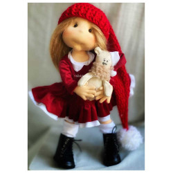Lulludolls, Poupées à jouer en tissu de qualité supérieure, fabriquée à la main en Pologne.