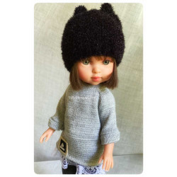 T-SHIRT EMROIDERED UN-BOXED FOR HAPPY KIDZ DOLLS + HANNAH GÖTZ