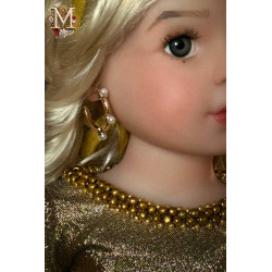 Poupées Yella de Schildkröt, customisées par l'artiste Sandrine Rondeau (Maison Méricourt) !