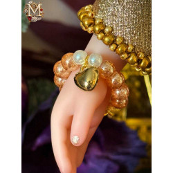 Poupées Yella de Schildkröt, customisées par l'artiste Sandrine Rondeau (Maison Méricourt) !