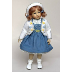The beautiful dolls by artist Heidi Plusczok are on villalebosquet.com!