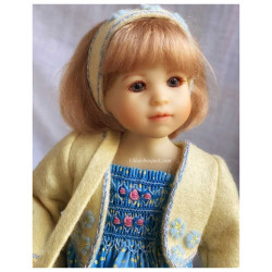 Les belles poupées de l'artiste Heidi Plusczok sont sur villalebosquet.com !