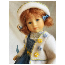 The beautiful dolls by artist Heidi Plusczok are on villalebosquet.com!