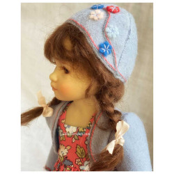 Les belles poupées de l'artiste Heidi Plusczok sont sur villalebosquet.com !