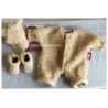 UN-BOXED TEDDY DRESS FOR LITTLE KIDZ DOLLS BY GÖTZ