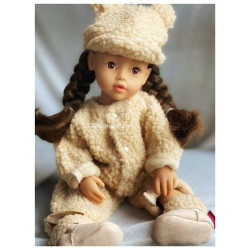 UN-BOXED TEDDY DRESS FOR LITTLE KIDZ DOLLS BY GÖTZ