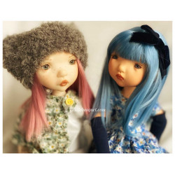 The superb artist dolls by Nicole Marschollek-Menzner for Zwergnase are on our website villalebosquet.com