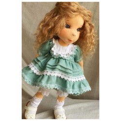 Lullu Dolls, Poupées à jouer en tissu de qualité supérieure, fabriquée à la main en Pologne