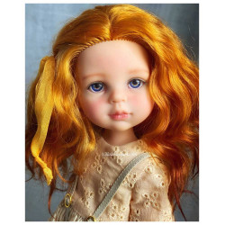 Poupée de Paola Reina, customisée par Eugenia Filipp pour villalebosquet.com.