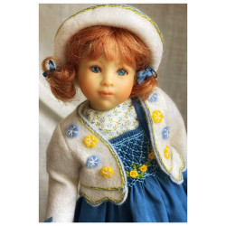 Les belles poupées de l'artiste Heidi Plusczok sont sur villalebosquet.com !