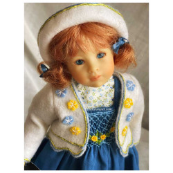 The beautiful dolls by artist Heidi Plusczok are on villalebosquet.com!