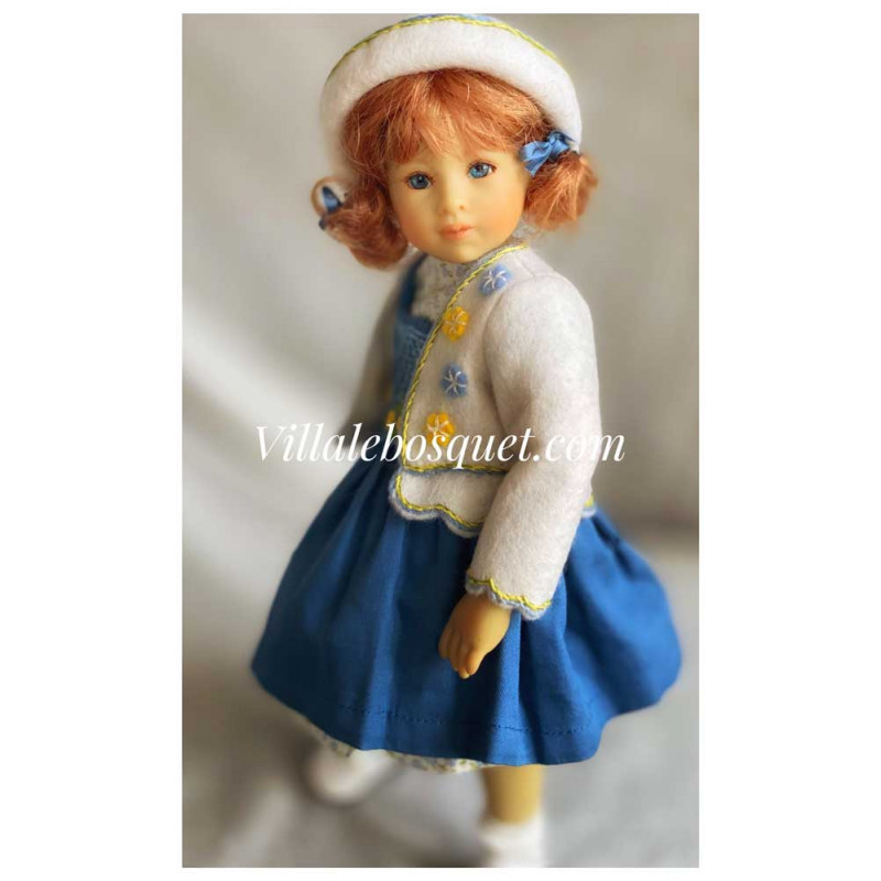 The beautiful dolls by artist Heidi Plusczok are on villalebosquet.com!