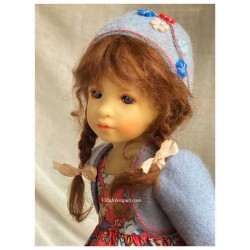 Les belles poupées de l'artiste Heidi Plusczok sont sur villalebosquet.com !