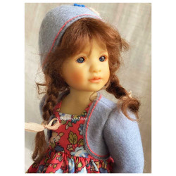 Les belles poupées de l'artiste Heidi Plusczok sont sur villalebosquet.com !