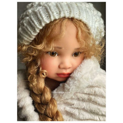 Les sublimes poupées uniques d'Angela Sutter sont à la villalebosquet.com !