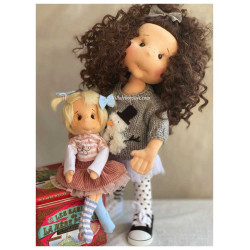 Lulludolls, Poupées à jouer en tissu de qualité supérieure, fabriquée à la main en Pologne.