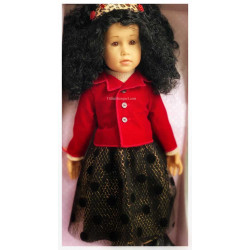 TENUE DE-BOXEE POUPEE YELLA PANTALON VESTE ROSE SCHILDKRÖT