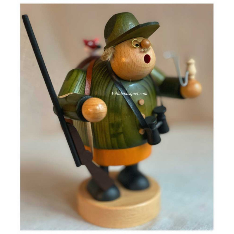 DECO MAISON CHASSEUR - figurine en bois - cadeau decoratif