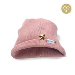 BONNET GRIS POUR LES POUPEES LULLU DOLLS