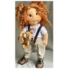 Lullu Dolls, Poupées à jouer en tissu de qualité supérieure, fabriquée à la main en Pologne