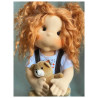 Lullu Dolls, Poupées à jouer en tissu de qualité supérieure, fabriquée à la main en Pologne