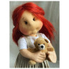 Lulludolls, Poupées à jouer en tissu de qualité supérieure, fabriquée à la main en Pologne.