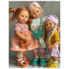 Beautiful Müller Wichtel dolls by Schildkröt made in Germany.
