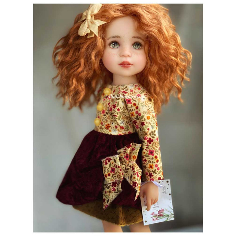 Les belles poupées de Fiorenza Biancheri sont sur notre site villalebosquet.com