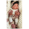 POUPON  PIPA d'ANTONIO JUAN AVEC SUCETTE - poupée réaliste à jouer Antonio Juan