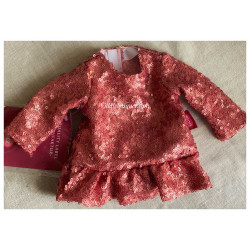 UNBOXED SEQUIN DRESS FOR GÖTZ DOLLS HAPPY KIDZ AND HANNAH