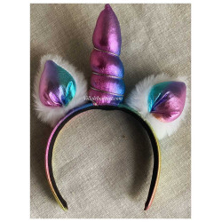 UNBOXED UNICORN HEADBAND FOR GÖTZ HANNAH AND HAPPY KIDZ DOLLS