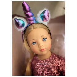 Tenue déboxé pour les poupées Minouche de Sylvia Natterer pour Petitcollin.