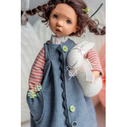 The superb artist dolls by Nicole Marschollek-Menzner for Zwergnase are on our website villalebosquet.com