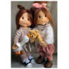 Lulludolls, high-quality fabric dolls, handmade in Poland.