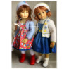 The beautiful dolls by artist Heidi Plusczok are on villalebosquet.com!