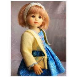 Les belles poupées de l'artiste Heidi Plusczok sont sur villalebosquet.com !