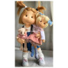 Lullu Dolls, Lullu Pocket Dolls, adorable play dolls made from high-quality fabric, handcrafted in Poland