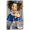 Lullu Dolls, Poupées à jouer en tissu de qualité supérieure, fabriquée à la main en Pologne.