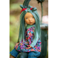 The superb artist dolls by Nicole Marschollek-Menzner for Zwergnase are on our website villalebosquet.com