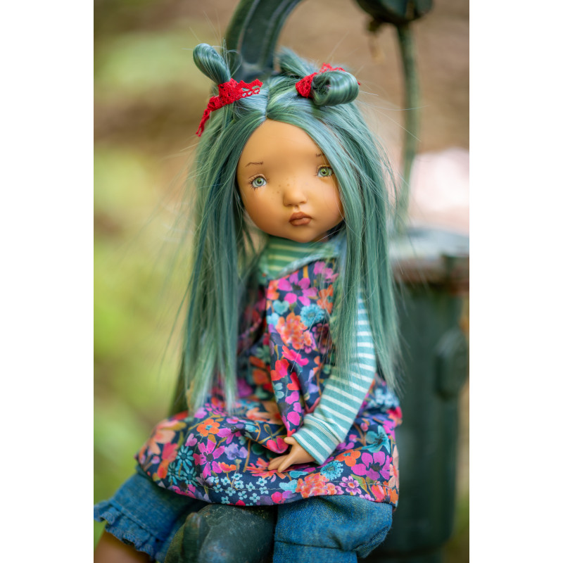 The superb artist dolls by Nicole Marschollek-Menzner for Zwergnase are on our website villalebosquet.com