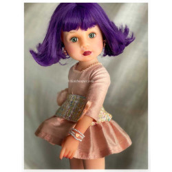 Yella dolls by Schildkröt, customised by the artist Sandrine Rondeau (Maison Méricourt)