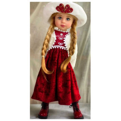 The beautiful dolls of Fiorenza Biancheri are on our website villalebosquet.com