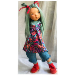 The superb artist dolls by Nicole Marschollek-Menzner for Zwergnase are on our website villalebosquet.com