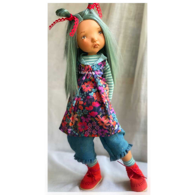 The superb artist dolls by Nicole Marschollek-Menzner for Zwergnase are on our website villalebosquet.com